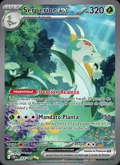 Serperior ex card in Spanish