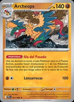 Archeops card in Spanish
