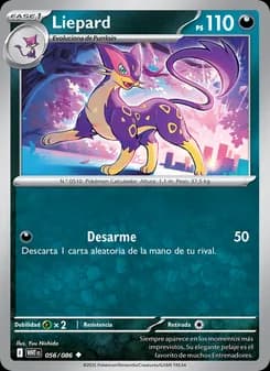 Liepard card in Spanish