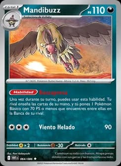 Mandibuzz card in Spanish