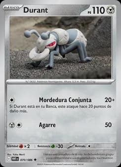 Durant card in Spanish