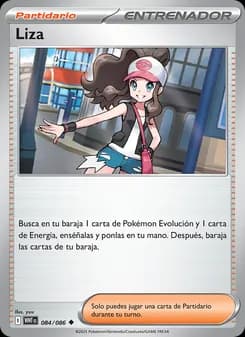 Liza card in Spanish