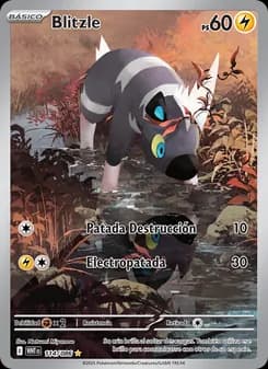 Blitzle card in Spanish
