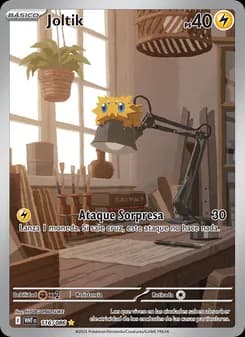 Joltik card in Spanish