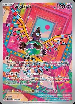 Sigilyph card in Spanish