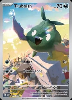 Trubbish card in Spanish