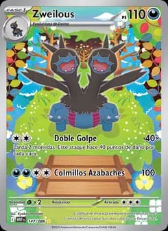 Zweilous card in Spanish