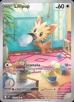 Lillipup card in Spanish