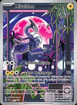 Miraidon card in Spanish