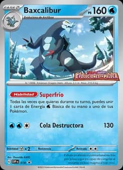 Baxcalibur card in Spanish