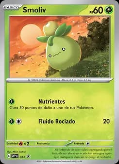 Smoliv card in Spanish