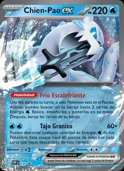 Chien-Pao ex card in Spanish