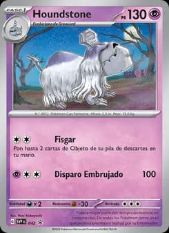 Houndstone card in Spanish