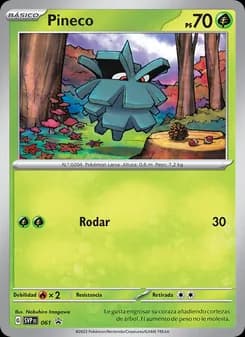 Pineco card in Spanish