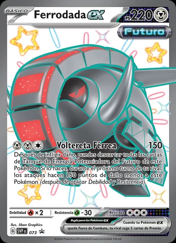 Ferrodada ex card in Spanish