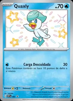 Quaxly card in Spanish