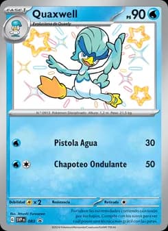 Quaxwell card in Spanish