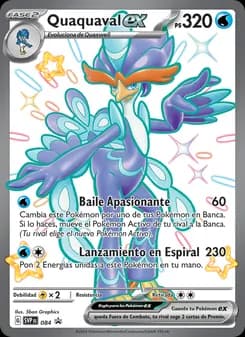 Quaquaval ex card in Spanish