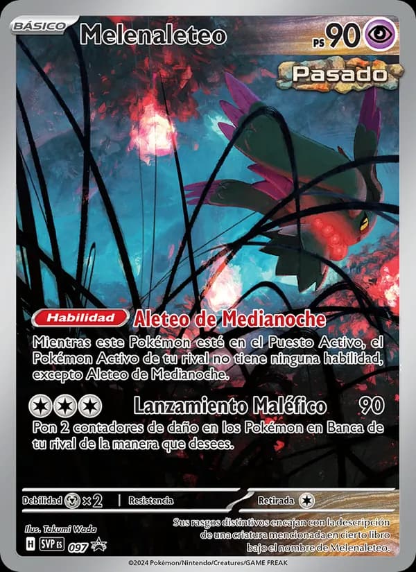 Melenaleteo card in Spanish