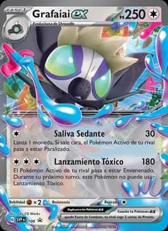 Grafaiai ex card in Spanish