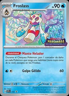 Froslass card in Spanish