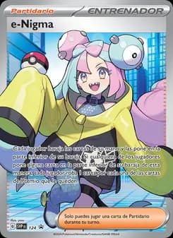 e-Nigma card in Spanish