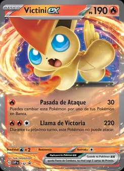 Victini ex card in Spanish
