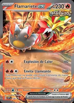 Flamariete ex card in Spanish