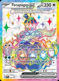 Terapagos ex card in Spanish
