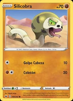 Silicobra card in Spanish