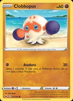 Clobbopus card in Spanish