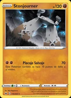 Stonjourner card in Spanish