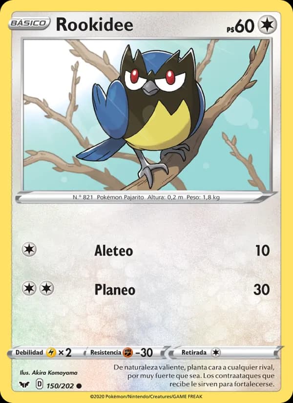 Rookidee card in Spanish