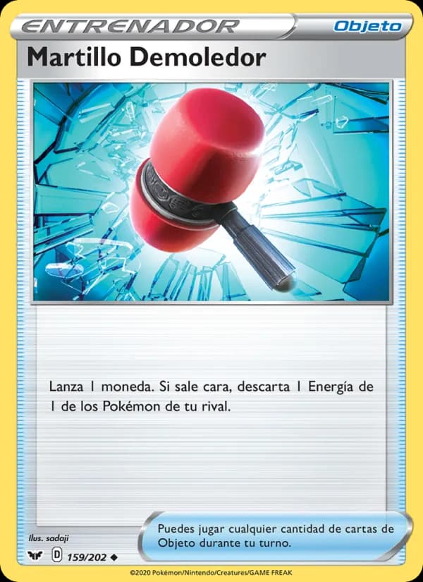 Martillo Demoledor card in Spanish