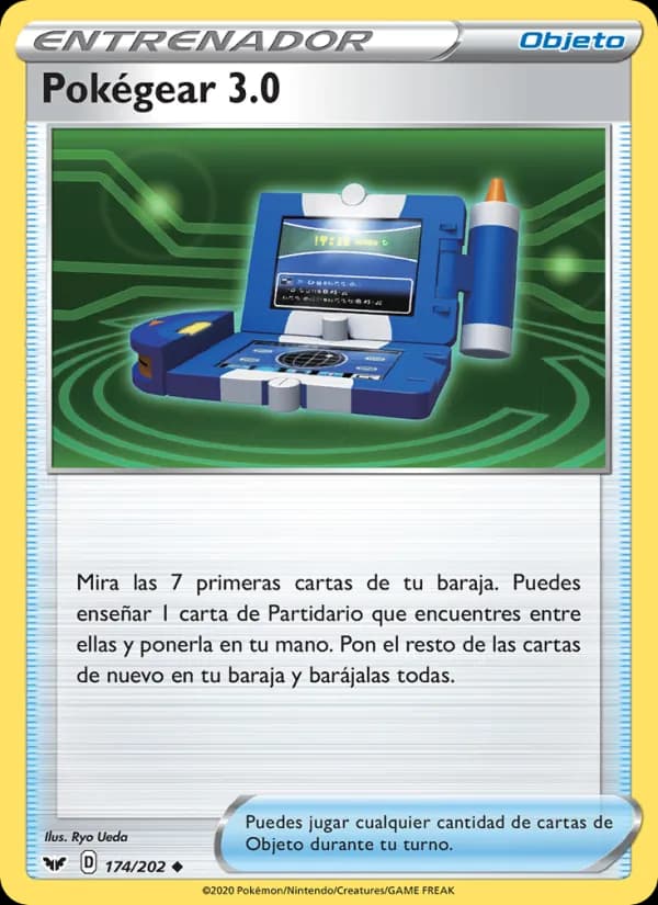Pokégear 3.0 card in Spanish