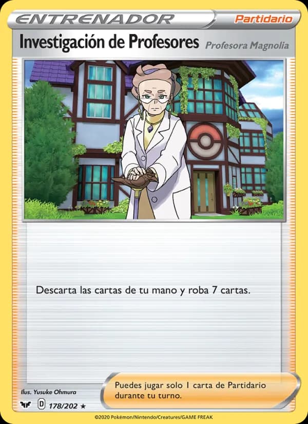 Investigación de Profesores card in Spanish
