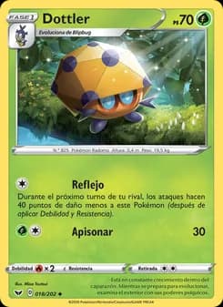 Dottler card in Spanish