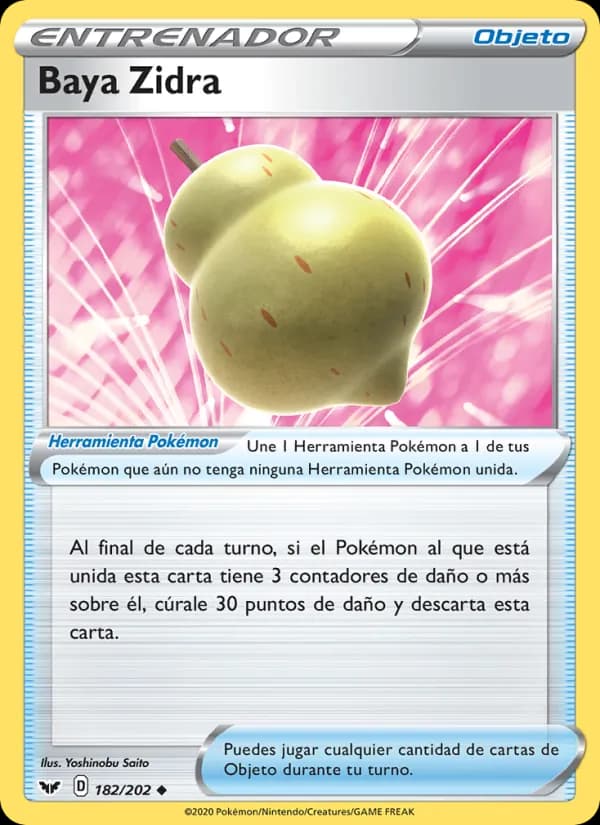 Baya Zidra card in Spanish