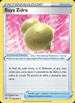 Baya Zidra card in Spanish