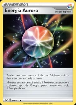 Energía Aurora card in Spanish