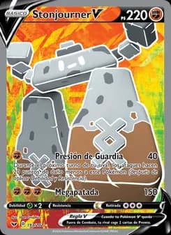 Stonjourner V card in Spanish