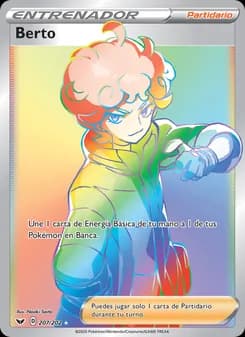Berto card in Spanish