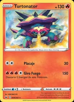 Turtonator card in Spanish