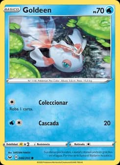 Goldeen card in Spanish