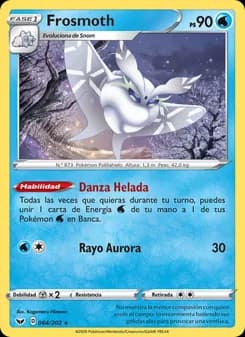 Frosmoth card in Spanish