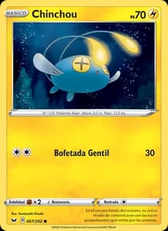 Chinchou card in Spanish