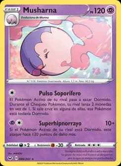 Musharna card in Spanish