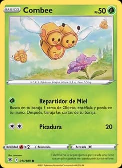 Combee card in Spanish