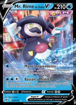 Mr. Rime de Galar V card in Spanish