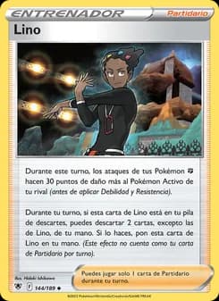 Lino card in Spanish